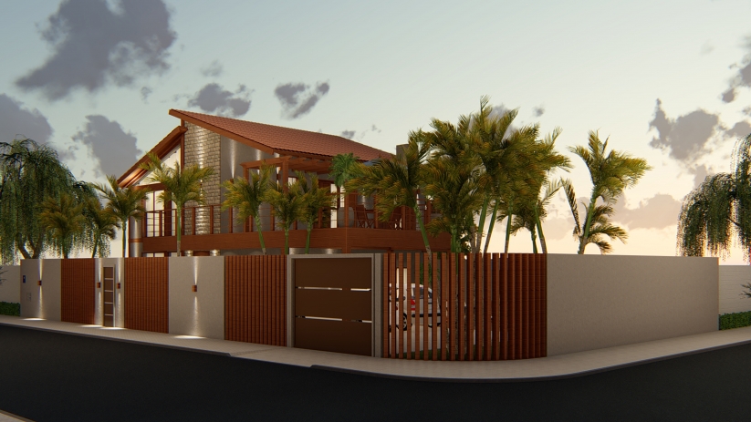 Projetos de casas sobrado com 3 dormitórios