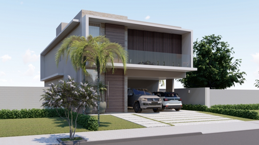 Plantas de casas com design moderno
