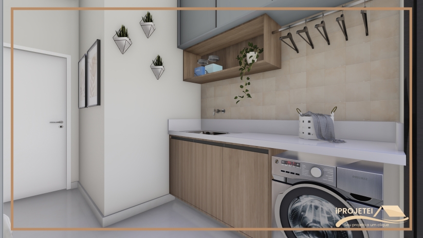 Projetos de casas com área de serviço