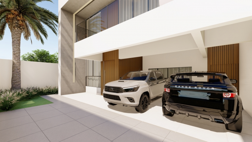 Sobrado com 2 vagas de garagem