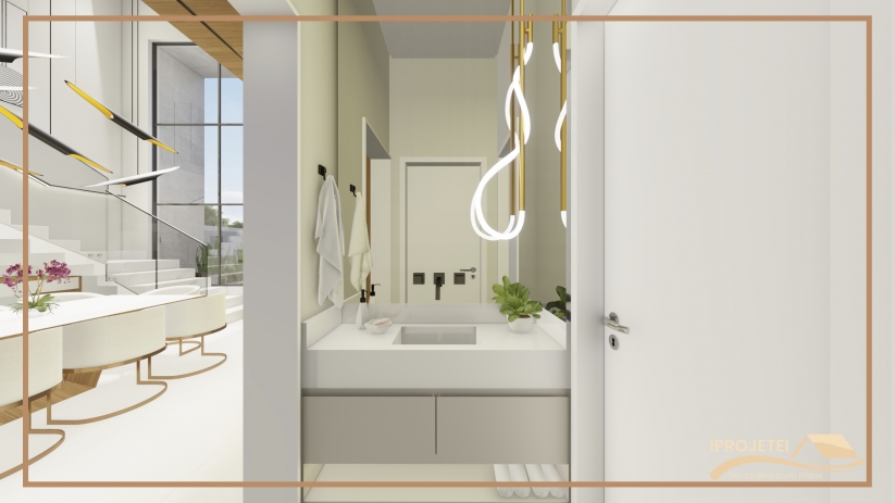 Plantas de casas com lavabo