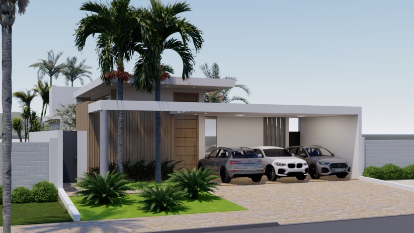 Projetos de casas com pé direito duplo