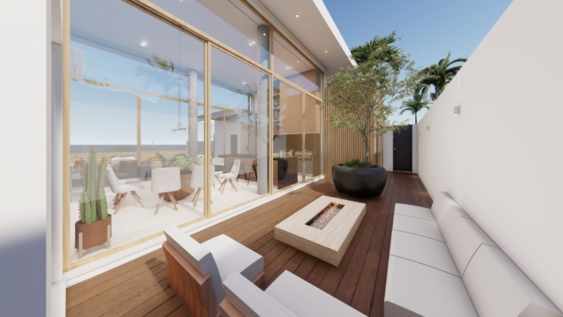 Plantas de casas contemporâneas