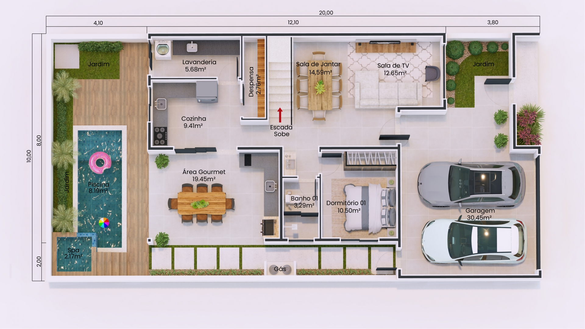 Aprender acerca 85+ imagen planta de casas sobrado