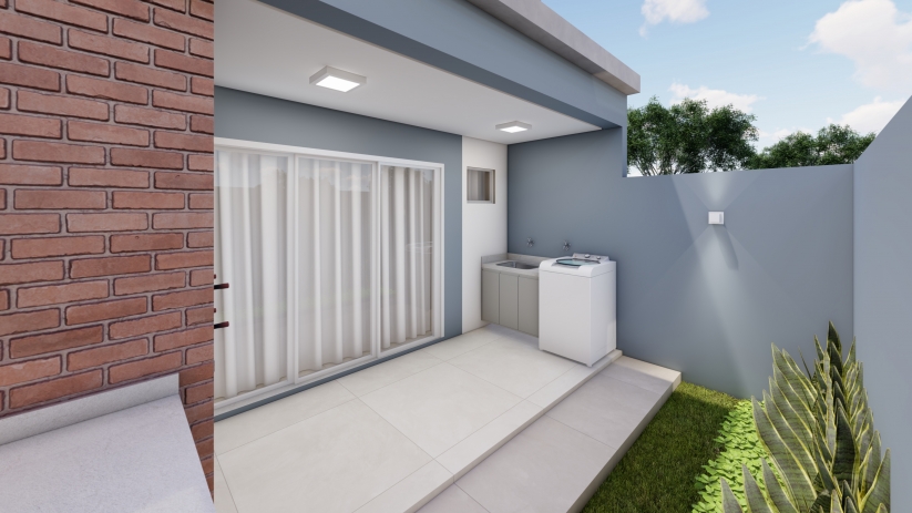 Modelos de casas com cozinha integrada