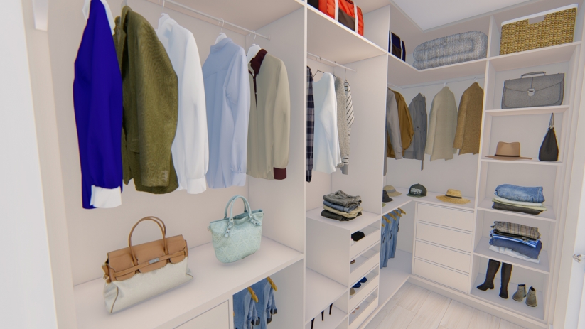 Plantas de casas com closet planejado