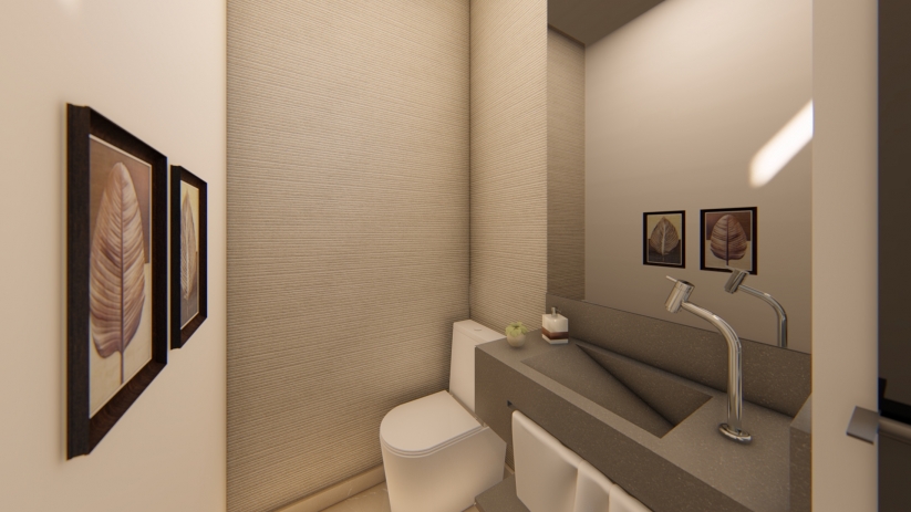 Projetos de casas para construir com lavabo