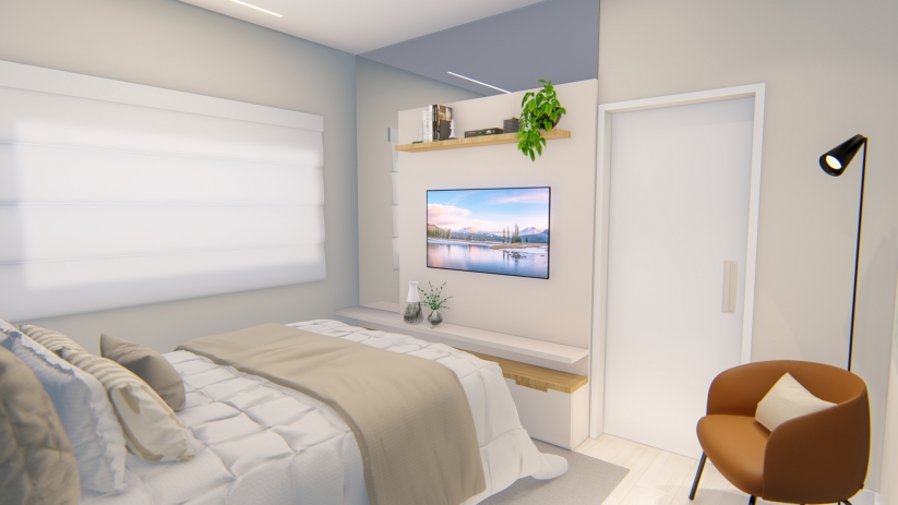 Casas para construir com suíte master