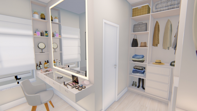 Casas para construir com closet