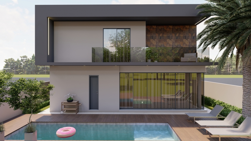 Plantas de casas com condomínio Villas do Golfe