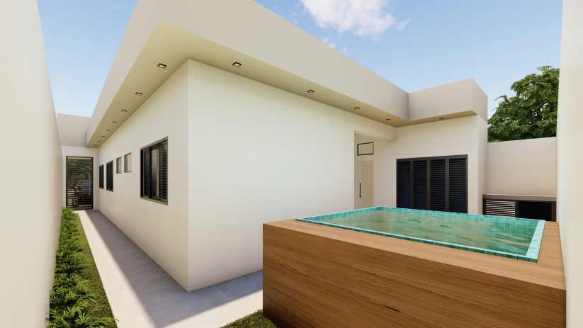 Plantas de casas com jardim
