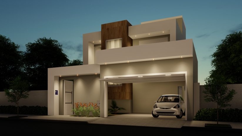 Plantas de casas com design marcante