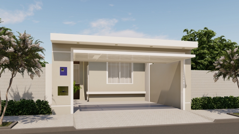 Plantas de casas com sala integrada