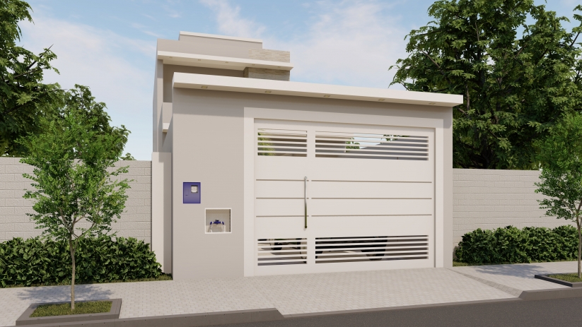 Plantas de casas com 5 metros de frente