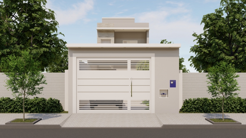 Plantas de casas com área de lazer
