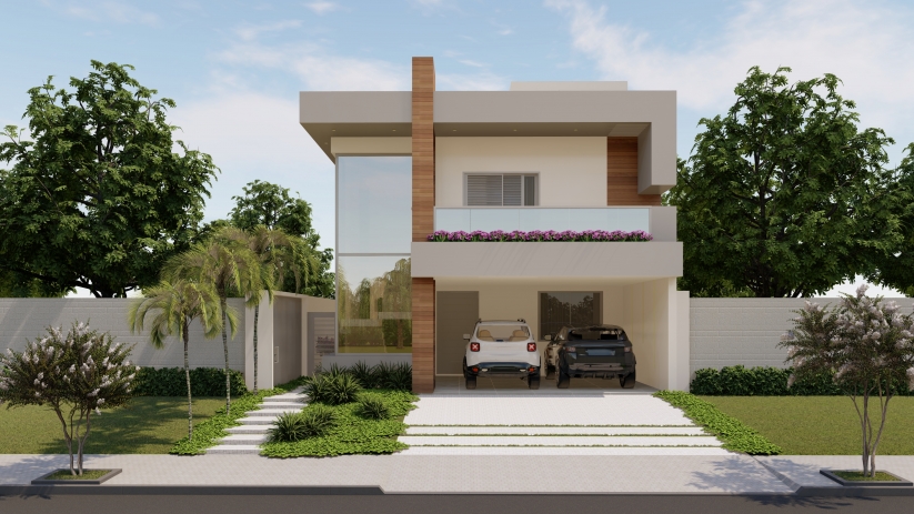 Plantas de casas com 10 metros de frente