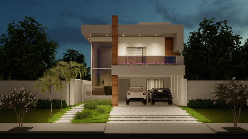 Plantas de casas com sala de tv