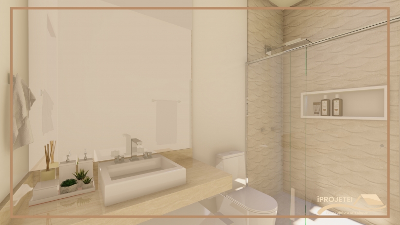 Plantas de casas com banho social