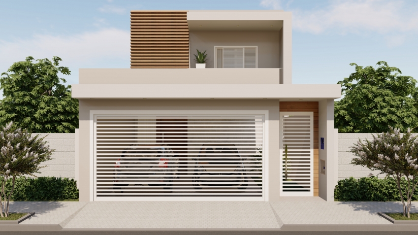 Plantas de casas terreno 7x25